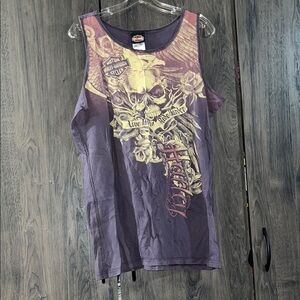 Vintage Harley Davidson Women’s Tank Top Size 1X
